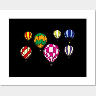 Hot Air Balloon Posters and Art